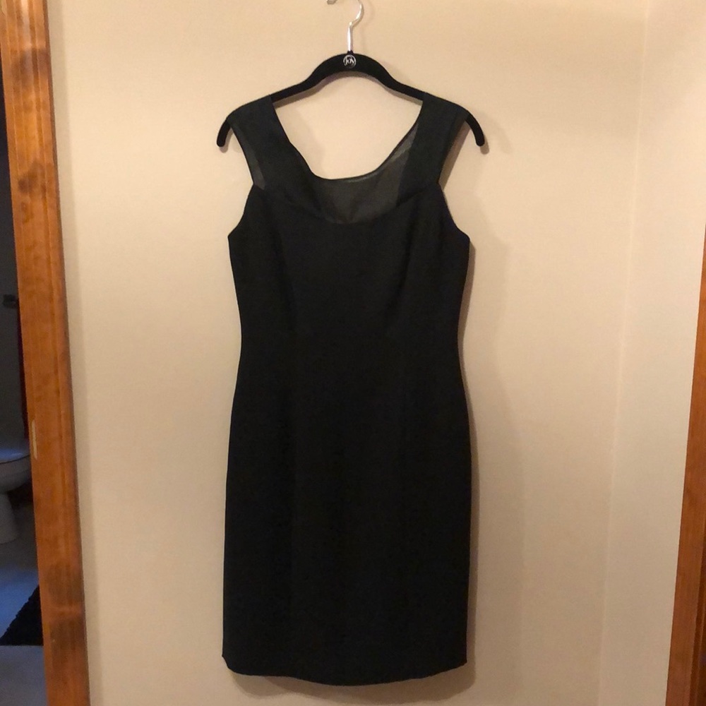 Talbots black cocktail dress